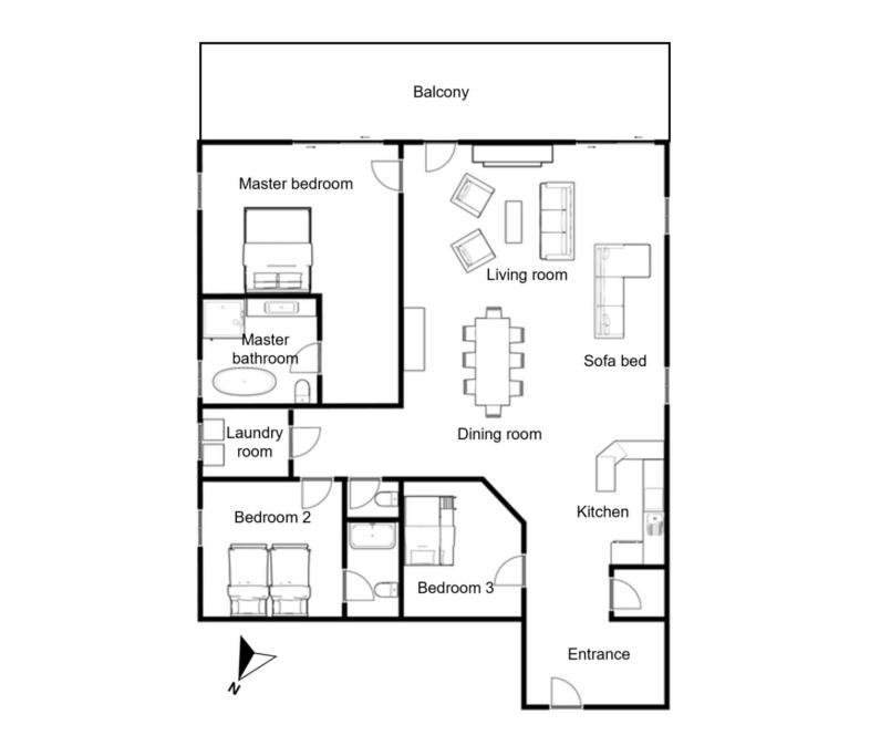 Spacious 3-Bed In The Heart Of Chamonix Kültér fotó